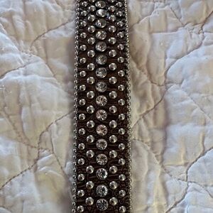 Guess Studded Rhinestone Belt